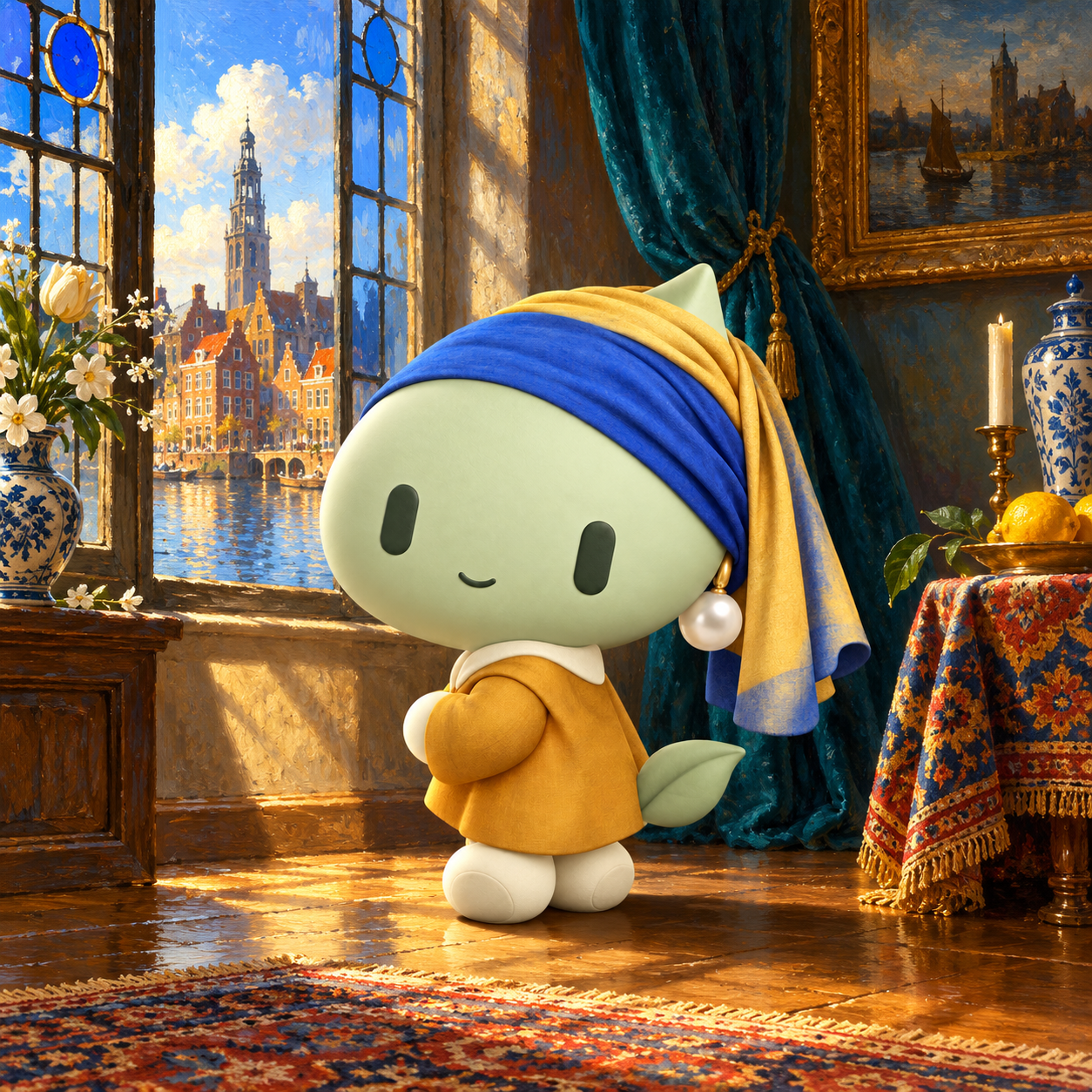 Flo — Girl with a Pearl Earring